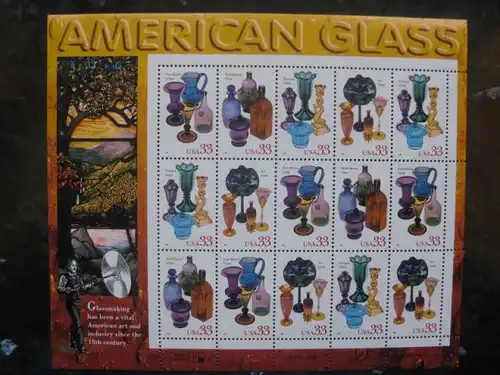 Kleinbogen American Glass ** von 1999