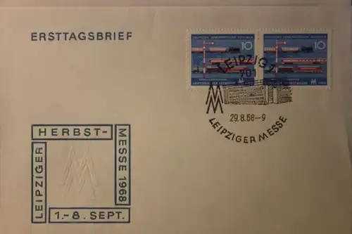 Leipziger Messe FDC 1968