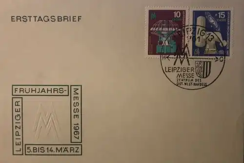 Leipziger Messe FDC 1967