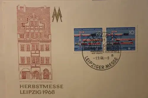 Leipziger Messe FDC - Karte 1968