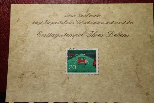 7.5.1971; Personalisierte Geburtstagskarte; Personalisierte Ersttagskarte; Personalisierte Geburtskarte