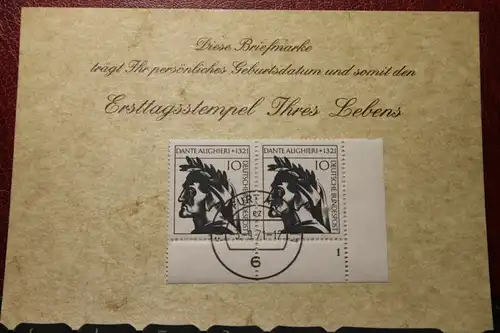 3.9.1971; Personalisierte Geburtstagskarte; Personalisierte Ersttagskarte; Personalisierte Geburtskarte