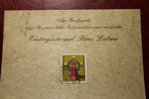 19.11.1971; Personalisierte Geburtstagskarte; Personalisierte Ersttagskarte; Personalisierte Geburtskarte