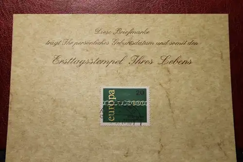 3.5.1971; Personalisierte Geburtstagskarte; Personalisierte Ersttagskarte; Personalisierte Geburtskarte