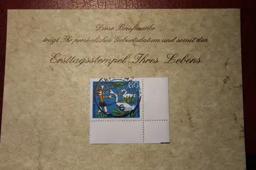 4.2.1972; Personalisierte Geburtstagskarte; Personalisierte Ersttagskarte; Personalisierte Geburtskarte