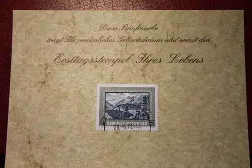 28.6.1972; Personalisierte Geburtstagskarte; Personalisierte Ersttagskarte; Personalisierte Geburtskarte