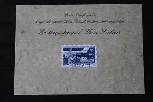 9.10.1974; Personalisierte Geburtstagskarte; Personalisierte Ersttagskarte; Personalisierte Geburtskarte