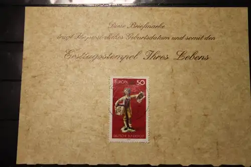 28.5.1976; Personalisierte Geburtstagskarte; Personalisierte Ersttagskarte; Personalisierte Geburtskarte