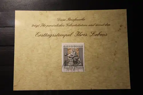 26.5.1978; Personalisierte Geburtstagskarte; Personalisierte Ersttagskarte; Personalisierte Geburtskarte