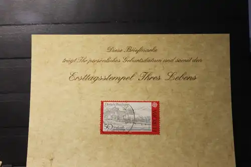 6.3.1978; Personalisierte Geburtstagskarte; Personalisierte Ersttagskarte; Personalisierte Geburtskarte