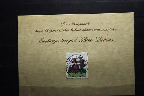 7.5.1981; Personalisierte Geburtstagskarte; Personalisierte Ersttagskarte; Personalisierte Geburtskarte