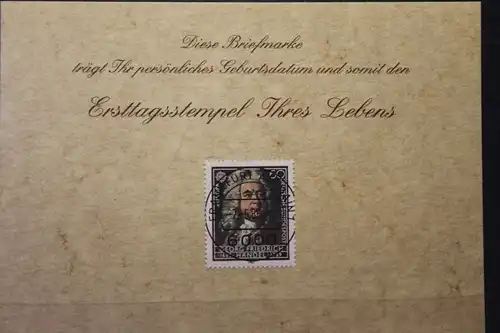 7.5.1985; Personalisierte Geburtstagskarte; Personalisierte Ersttagskarte; Personalisierte Geburtskarte