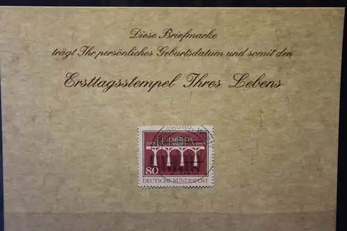 28.1.1985; Personalisierte Geburtstagskarte; Personalisierte Ersttagskarte; Personalisierte Geburtskarte