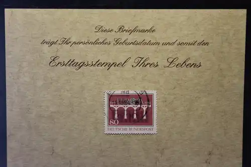 18.10.1984; Personalisierte Geburtstagskarte; Personalisierte Ersttagskarte; Personalisierte Geburtskarte