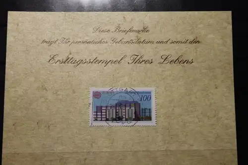 18.12.1990; Personalisierte Geburtstagskarte; Personalisierte Ersttagskarte; Personalisierte Geburtskarte