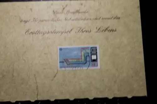 7.12.1988; Personalisierte Geburtstagskarte; Personalisierte Ersttagskarte; Personalisierte Geburtskarte