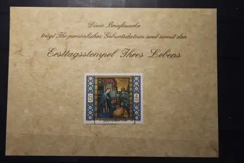 30.11.1984; Personalisierte Geburtstagskarte; Personalisierte Ersttagskarte; Personalisierte Geburtskarte