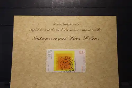 22.6.1993; Personalisierte Geburtstagskarte; Personalisierte Ersttagskarte; Personalisierte Geburtskarte
