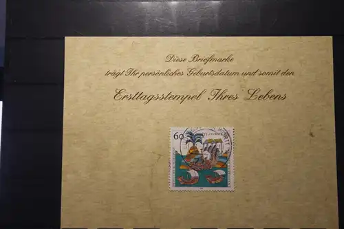 11.2.1993; Personalisierte Geburtstagskarte; Personalisierte Ersttagskarte; Personalisierte Geburtskarte