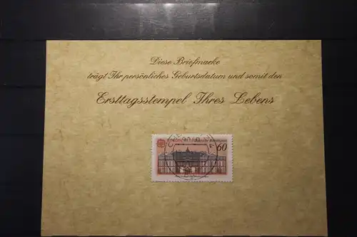 16.2.1993; Personalisierte Geburtstagskarte; Personalisierte Ersttagskarte; Personalisierte Geburtskarte