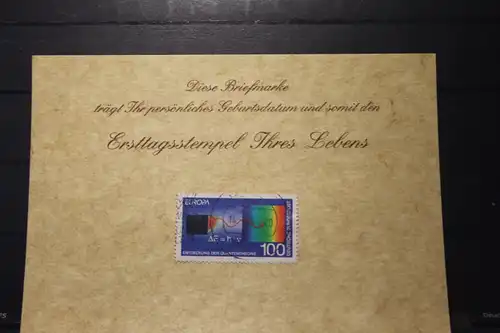 14.8.1994; Personalisierte Geburtstagskarte; Personalisierte Ersttagskarte; Personalisierte Geburtskarte