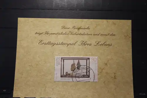 19.1.1994; Personalisierte Geburtstagskarte; Personalisierte Ersttagskarte; Personalisierte Geburtskarte