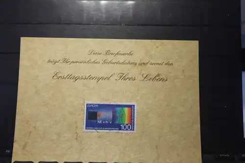 19.12.1994; Personalisierte Geburtstagskarte; Personalisierte Ersttagskarte; Personalisierte Geburtskarte