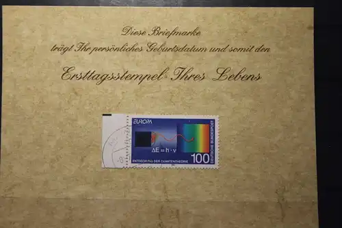 8.7.1994; Personalisierte Geburtstagskarte; Personalisierte Ersttagskarte; Personalisierte Geburtskarte