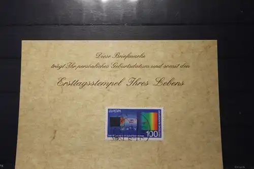 27.7.1994; Personalisierte Geburtstagskarte; Personalisierte Ersttagskarte; Personalisierte Geburtskarte