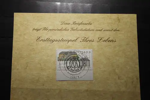 8.4.1997; Personalisierte Geburtstagskarte; Personalisierte Ersttagskarte; Personalisierte Geburtskarte