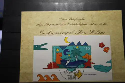 16.4.1998; Personalisierte Geburtstagskarte; Personalisierte Ersttagskarte; Personalisierte Geburtskarte