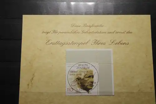 22.4.1998; Personalisierte Geburtstagskarte; Personalisierte Ersttagskarte; Personalisierte Geburtskarte