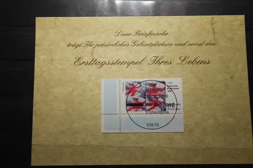 5.2.1998; Personalisierte Geburtstagskarte; Personalisierte Ersttagskarte; Personalisierte Geburtskarte