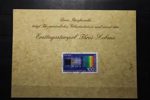 20.1.1995; Personalisierte Geburtstagskarte; Personalisierte Ersttagskarte; Personalisierte Geburtskarte
