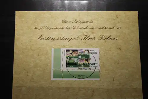 5.2.1998; Personalisierte Geburtstagskarte; Personalisierte Ersttagskarte; Personalisierte Geburtskarte
