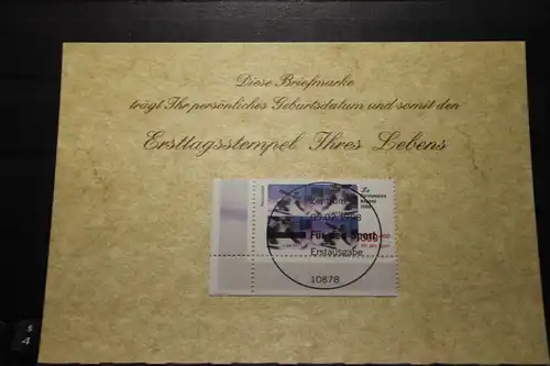 5.2.1998; Personalisierte Geburtstagskarte; Personalisierte Ersttagskarte; Personalisierte Geburtskarte
