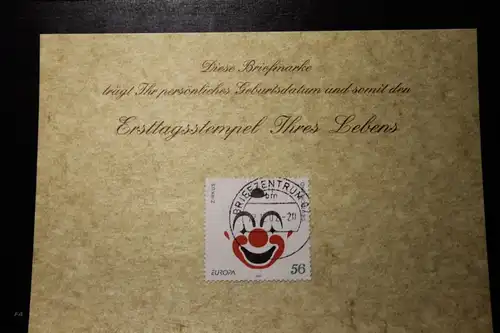 12.12.2002; Personalisierte Geburtstagskarte; Personalisierte Ersttagskarte; Personalisierte Geburtskarte