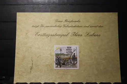 2.12.2005; Personalisierte Geburtstagskarte; Personalisierte Ersttagskarte; Personalisierte Geburtskarte