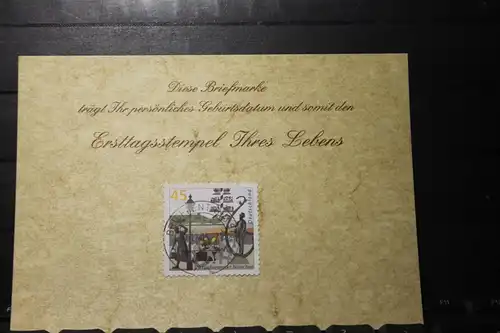 7.12.2005; Personalisierte Geburtstagskarte; Personalisierte Ersttagskarte; Personalisierte Geburtskarte