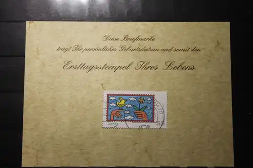 30.10.2008; Personalisierte Geburtstagskarte; Personalisierte Ersttagskarte; Personalisierte Geburtskarte