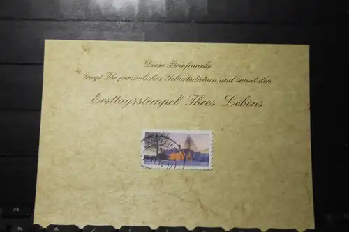 27.11.2018; Personalisierte Geburtstagskarte; Personalisierte Ersttagskarte; Personalisierte Geburtskarte