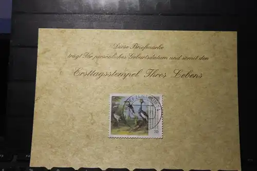 14.2.2018; Personalisierte Geburtstagskarte; Personalisierte Ersttagskarte; Personalisierte Geburtskarte