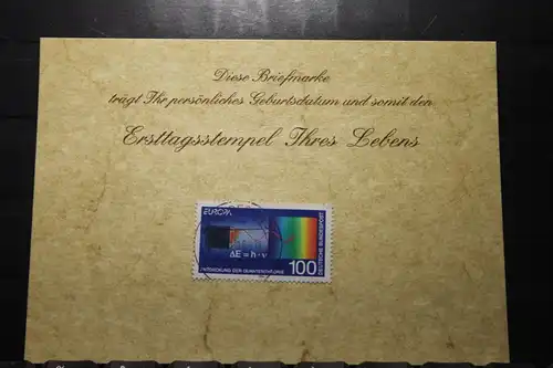 11.11.1996; Personalisierte Geburtstagskarte; Personalisierte Ersttagskarte; Personalisierte Geburtskarte