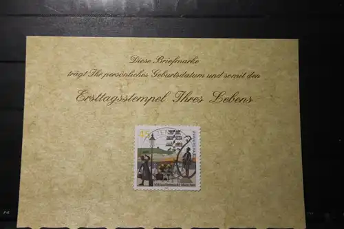 3.5.2005; Personalisierte Geburtstagskarte; Personalisierte Ersttagskarte; Personalisierte Geburtskarte