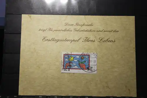6.1.2009; Personalisierte Geburtstagskarte; Personalisierte Ersttagskarte; Personalisierte Geburtskarte