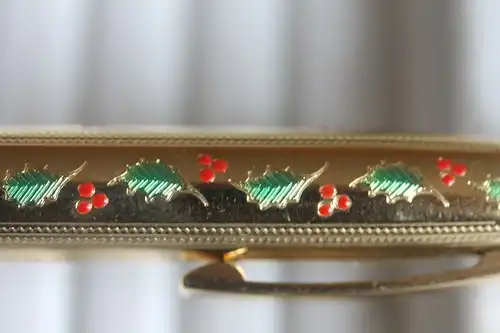 Sheaffer Schreibset; Limited Edition; Holiday Originals - The Holly Pen 1996;
Füllfederhalter und Kugelschreiber