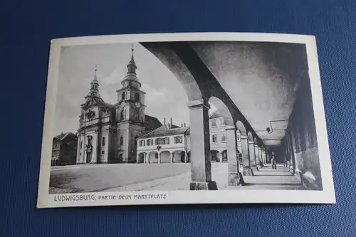 Ludwigsburg; Marktplatz; Arkaden