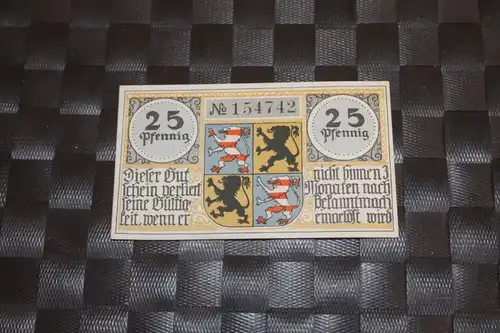 Notgeld  25 Pf. der Stadt Hildburghausen