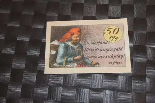 Notgeld  50 Pf. der Stadt Hildburghausen