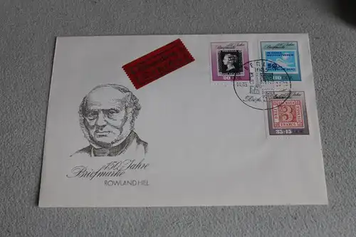 Schmuckbrief DDR: 150 Jahre Briefmarken 1990